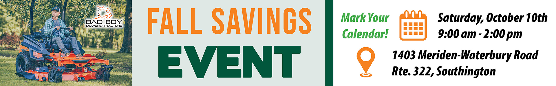 Superior Fall Savings