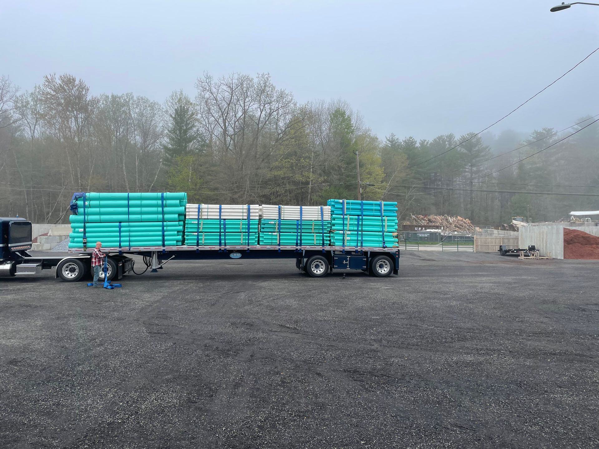 pipe unloading